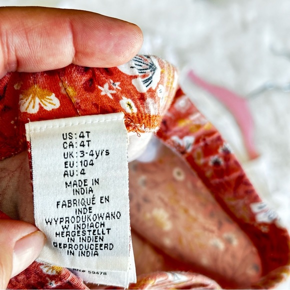 🌸3/$12 🍂🍁 Very cute autumn set, size 4T in excellent condition - Picture 11 of 13